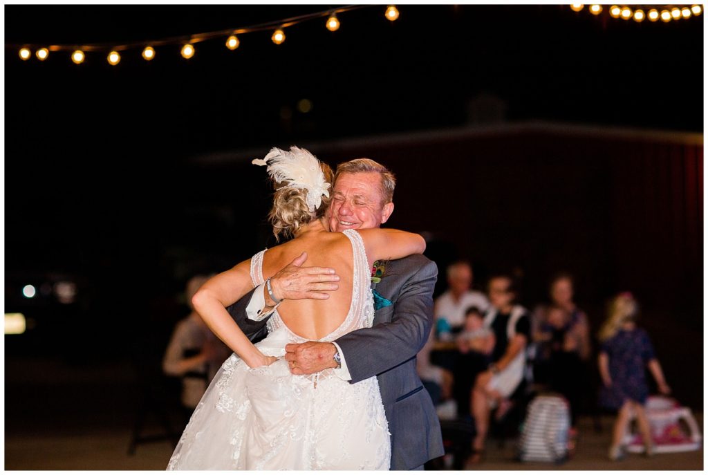Father and daughter dance | Firefly Terrace at Emery's Buffalo Creek 