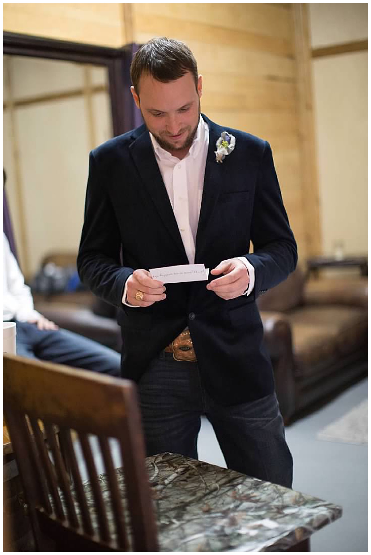 Letter by the Bride Before The Wedding in Texas at Emery's Buffalo Creek 